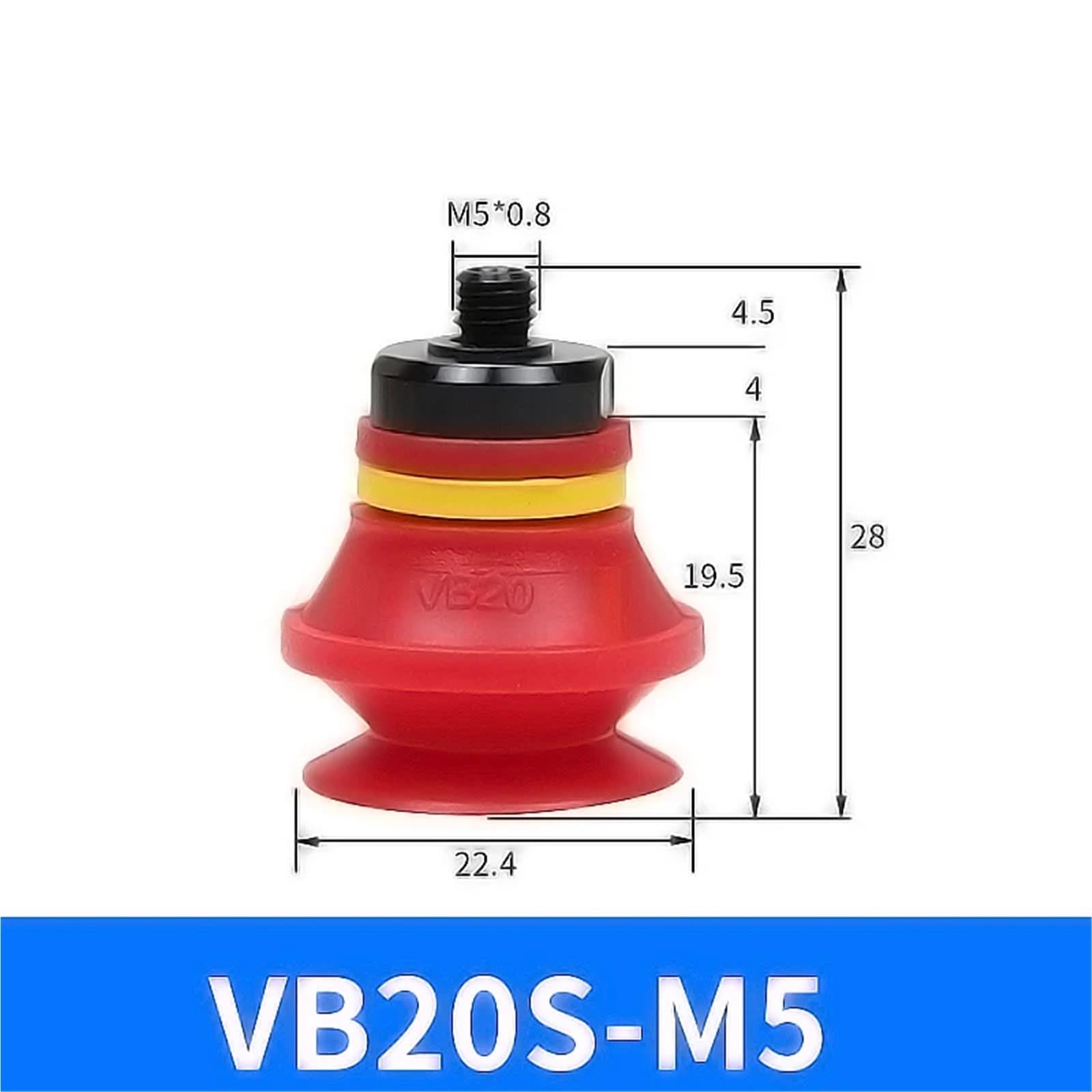 VB 20 30 Ventose Pneumatiche Ventose Sucker Robot Industriale Braccio Accessori Strumento di Automazione