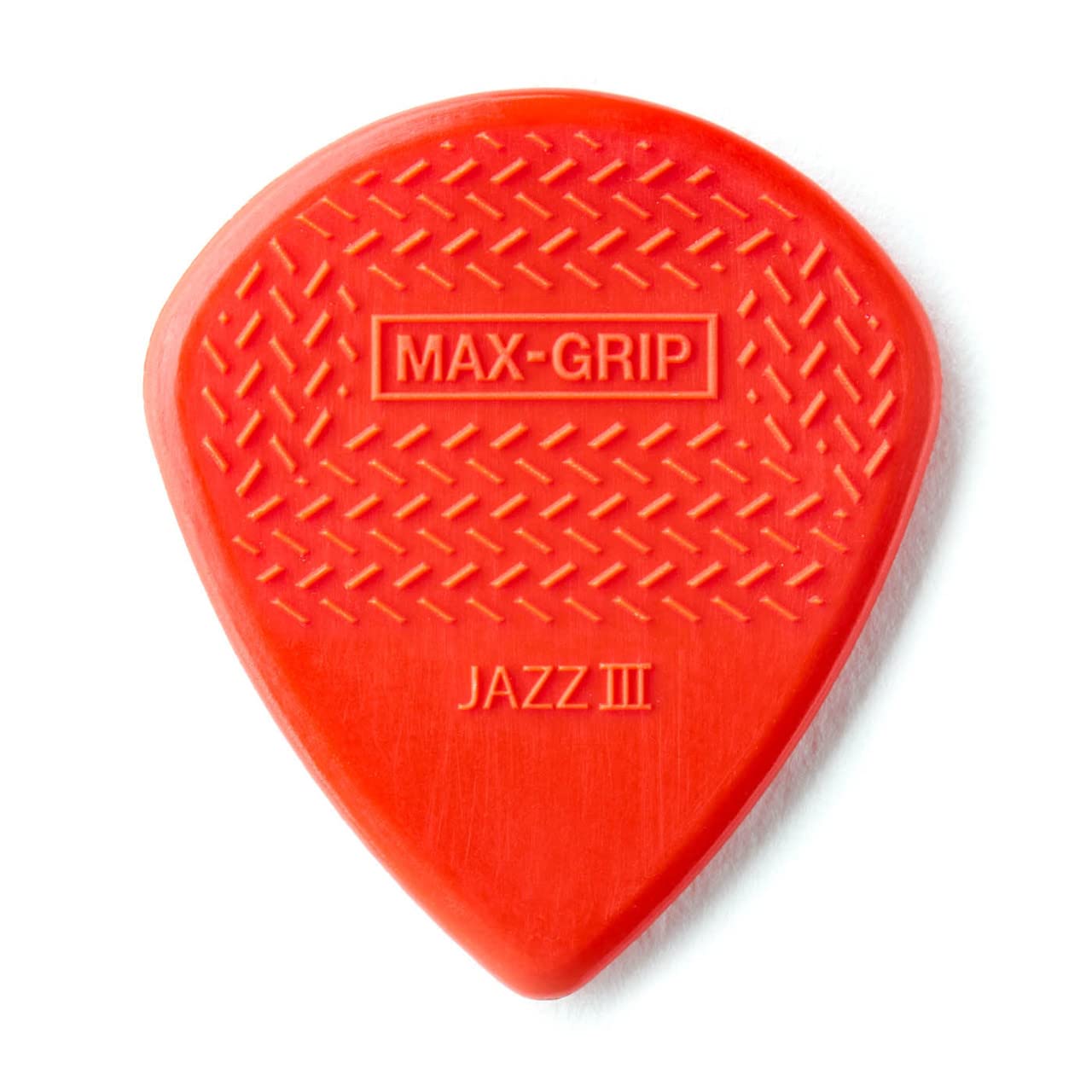 Dunlop Guitar Pick Nylon Max Grip Jazz III (24 PK) 471R3N 4