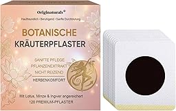 Abnehmpflaster-120 Stück - Natürliche Kräuterextrakte zur Hautstraffung und Konturierung - Sanfte Anwendung für das tägliche Wohlbefinden - Diskret unter der Kleidung