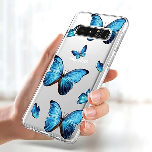 Miniatura 6 de Funda para Galaxy Note 8, Samsung Note 8 Linda, transparente y flexible parachoques TPU suave goma silicona funda para teléfono para Samsung Galaxy