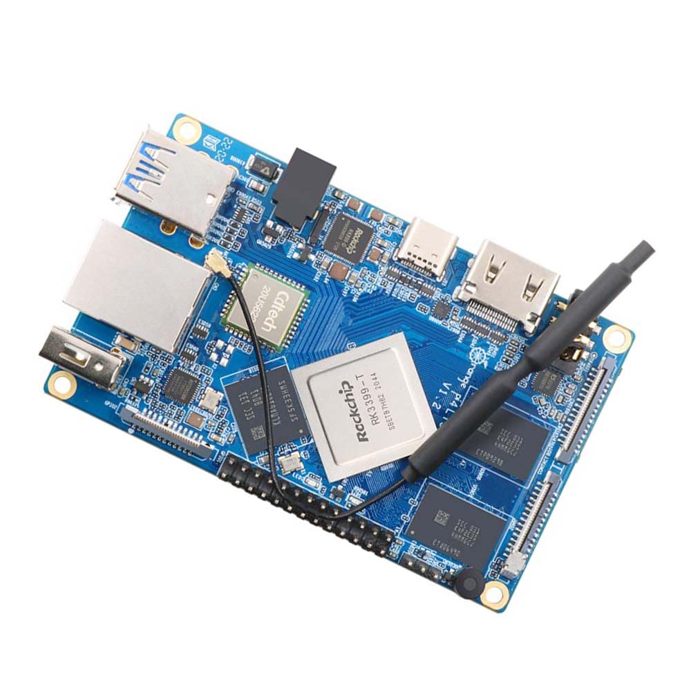 Orange Pi 4 LTS RK3399-T avec 3 Go RAM mini PC pour programmation et robotique diy - 5