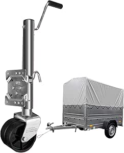 Amazon.com: Heavy Duty Marine Swivel Trailer Jack - Bolt-On Swivel ...