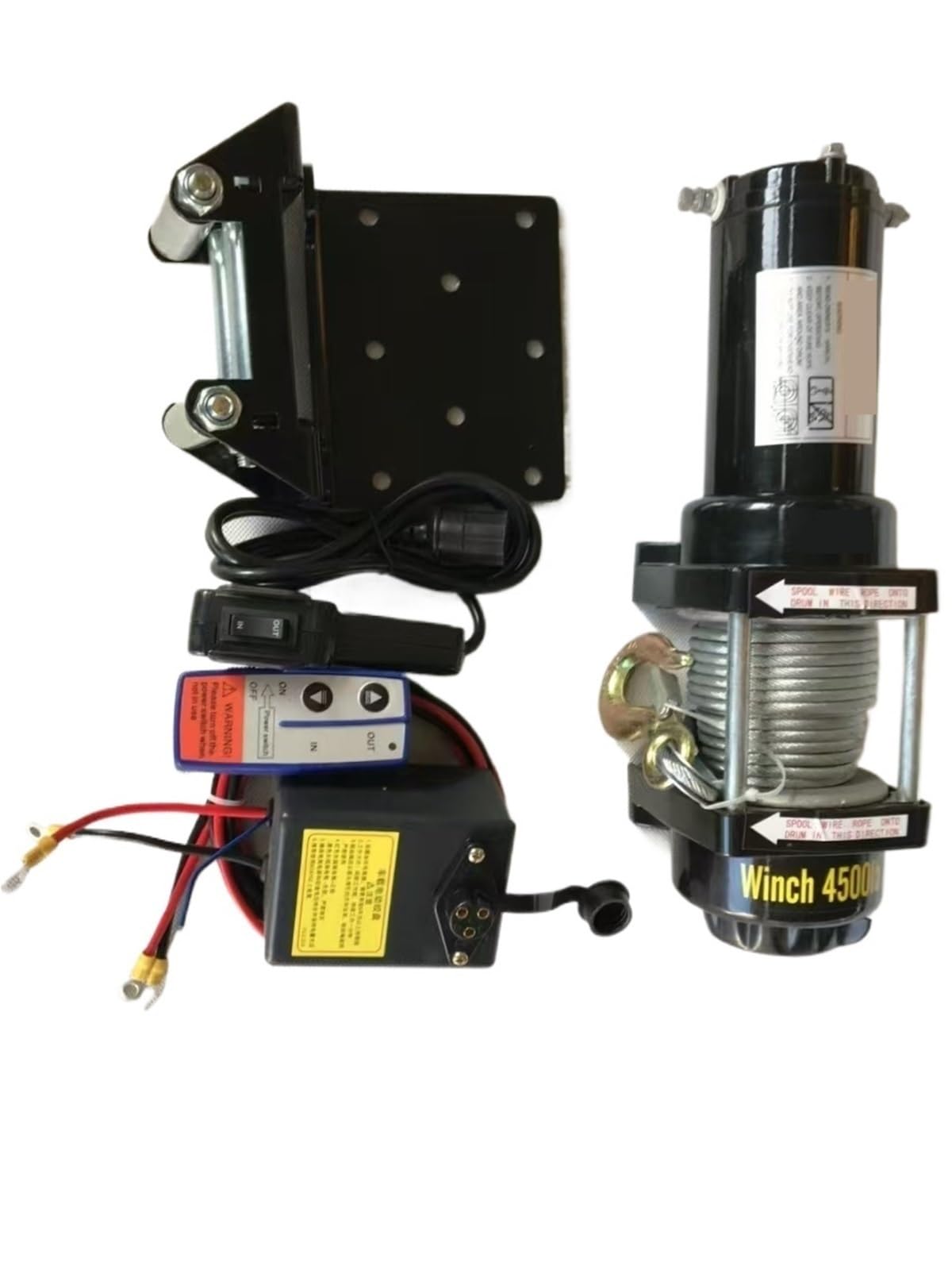 Elektryczna Wciągarka Samochodowa 12V/24V, Mała Dźwignica