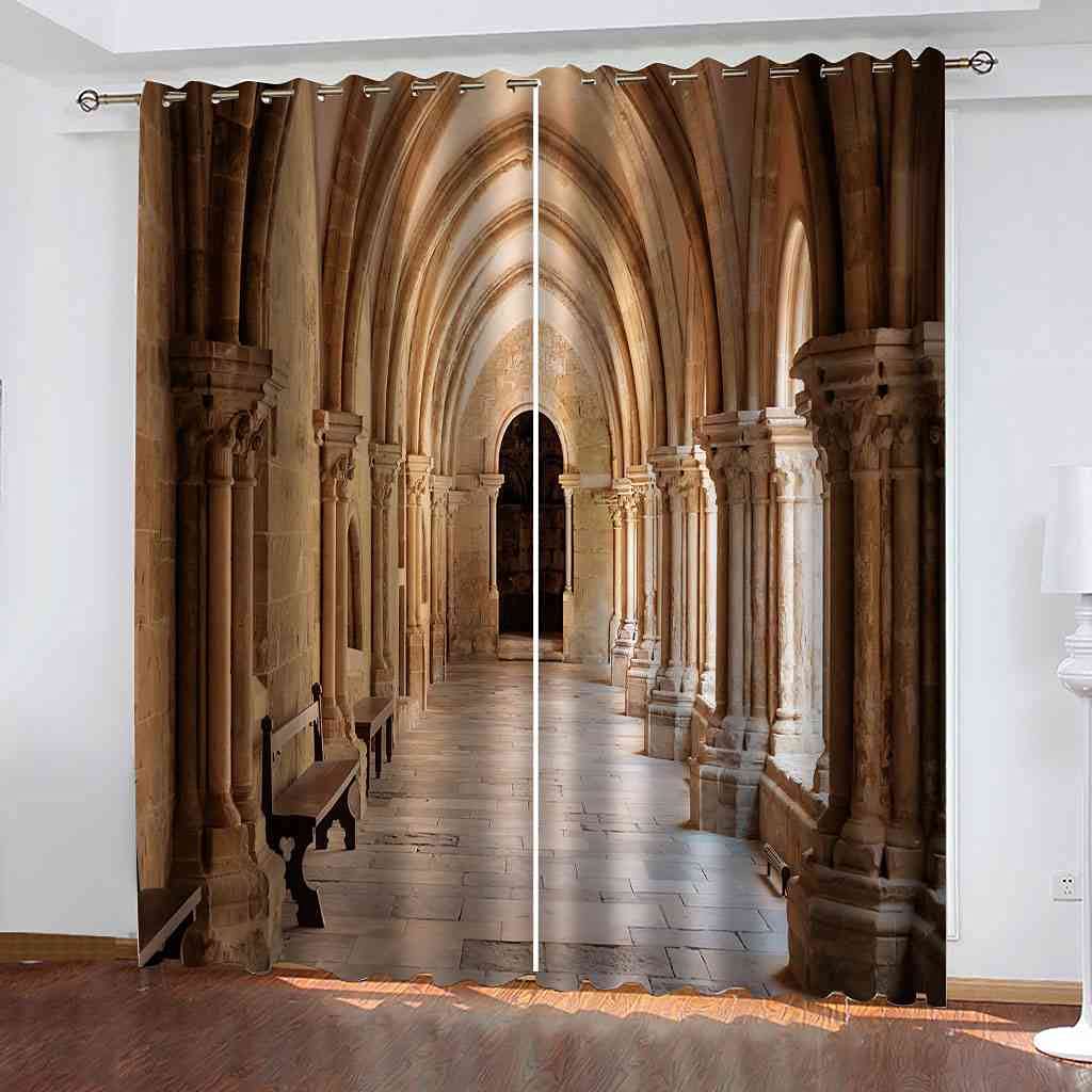 Rideaux occultants enfant 3D pour transformer l'ambiance du salon et de leur chambre