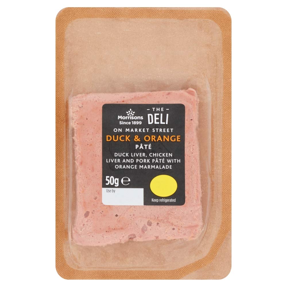 Morrisons Market Street Deli Duck & Orange Pate 50g
