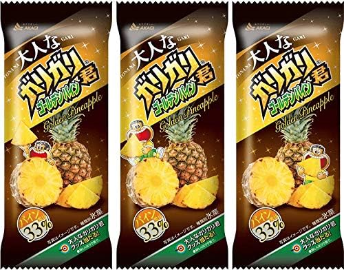 Amazon 赤城乳業 大人なガリガリ君 ゴールデンパイン100ml 24袋 赤城乳業 氷菓 シャーベット 通販