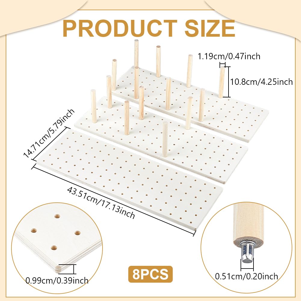 UNICRAFTALE 8 Kits Organisateur De Tiroir Perforé Organisateur Ajustable