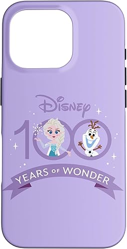 Miniatura 20 de Funda para iPhone 16 Disney 100 Anniversary Frozen Elsa y Olaf Wonder D100