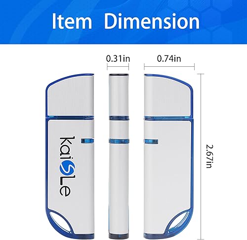 Miniatura 8 de Unidad flash USB de 64 GB, memoria flash USB externa de almacenamiento de memoria USB, unidad flash portátil con llavero, memoria USB 2.0 de 64 GB