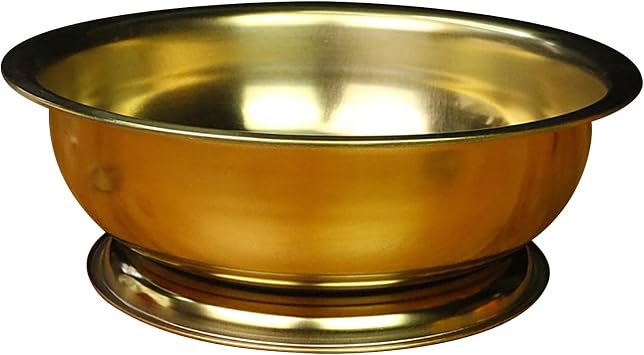 Portable Fire Pit, Incinerator, Outdoor Fire Pits, with Handle and Vibrant Color, Suitable for Burning Personal Letters, Invoices, EtcGold