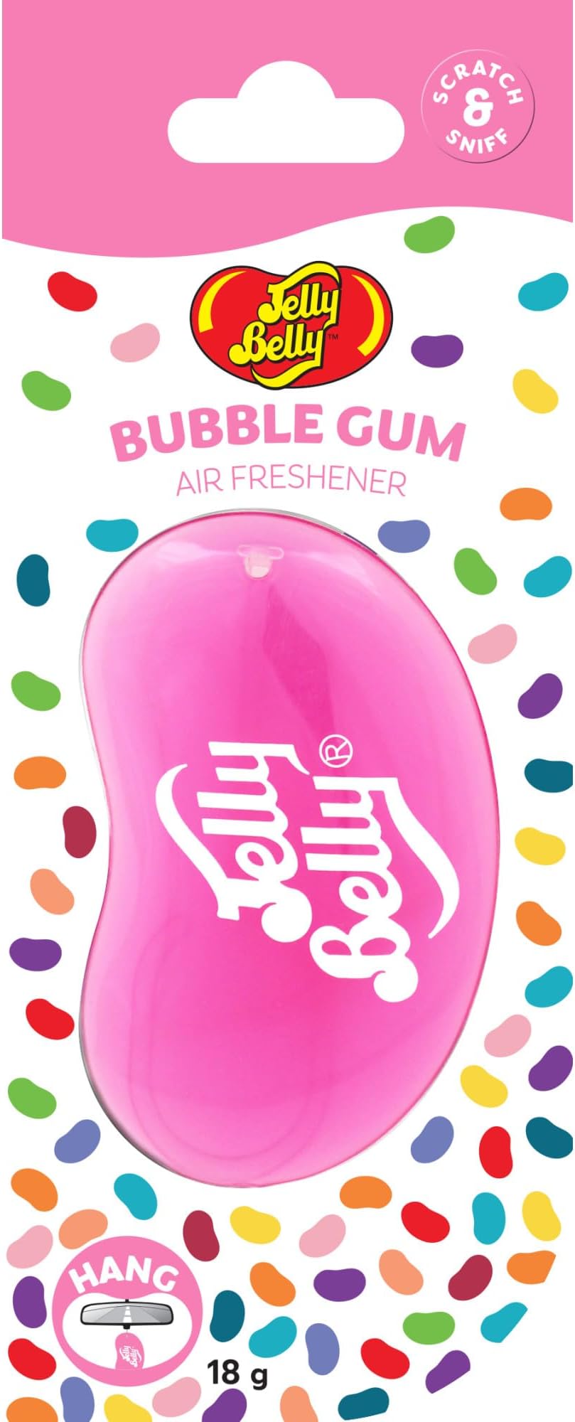 Jelly Belly 15210 Car Air Freshener Very Cherry 3D