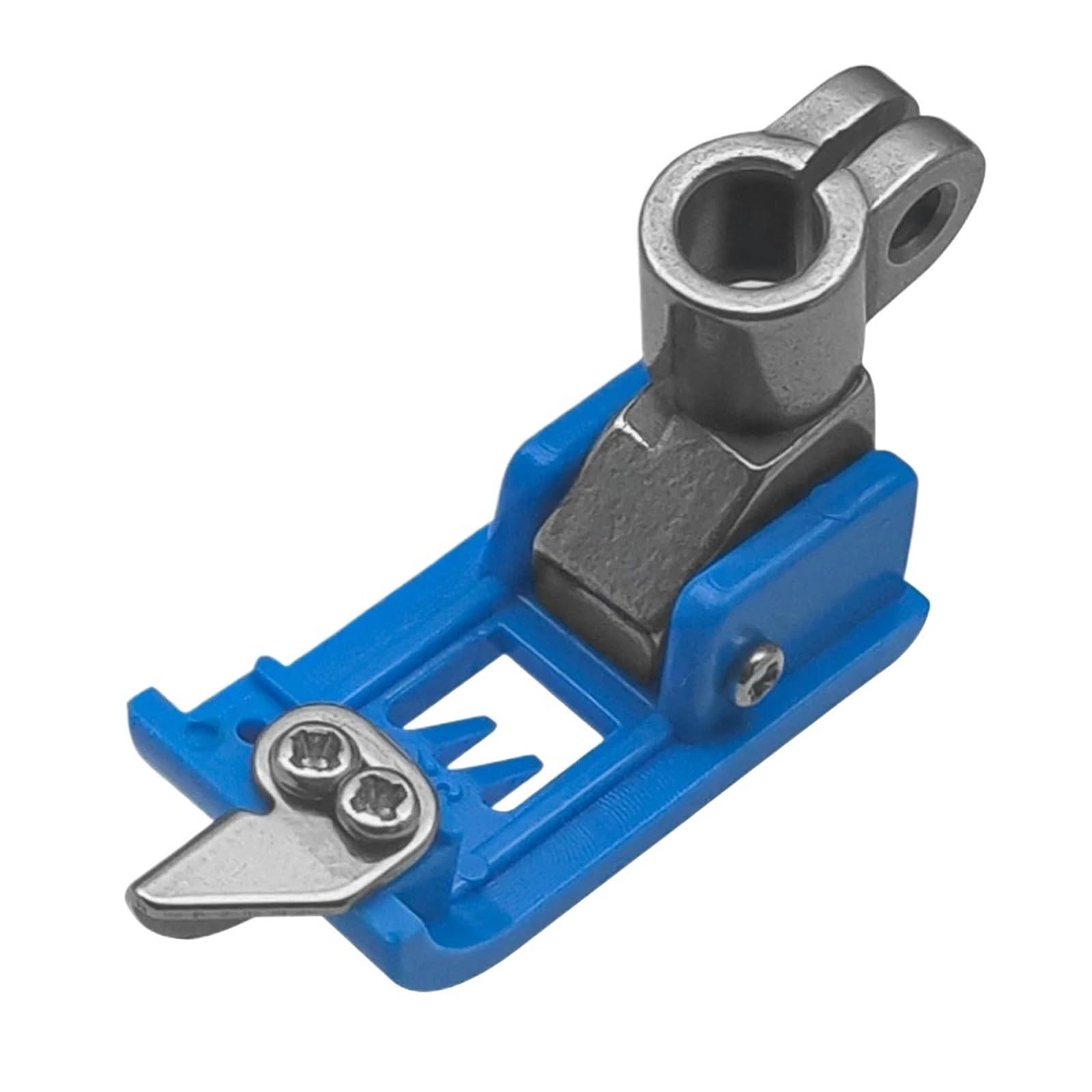 1-10PCS 5.6mm Blue Plastic Coverstitch Flatlock Presser Foot For W500 F007 Sewing Machine Accessories Part(10Pcs)