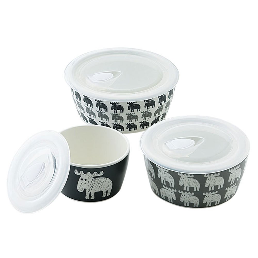 Amazon｜maebata moz モズ レンジパック3点セット 50051｜保存容器