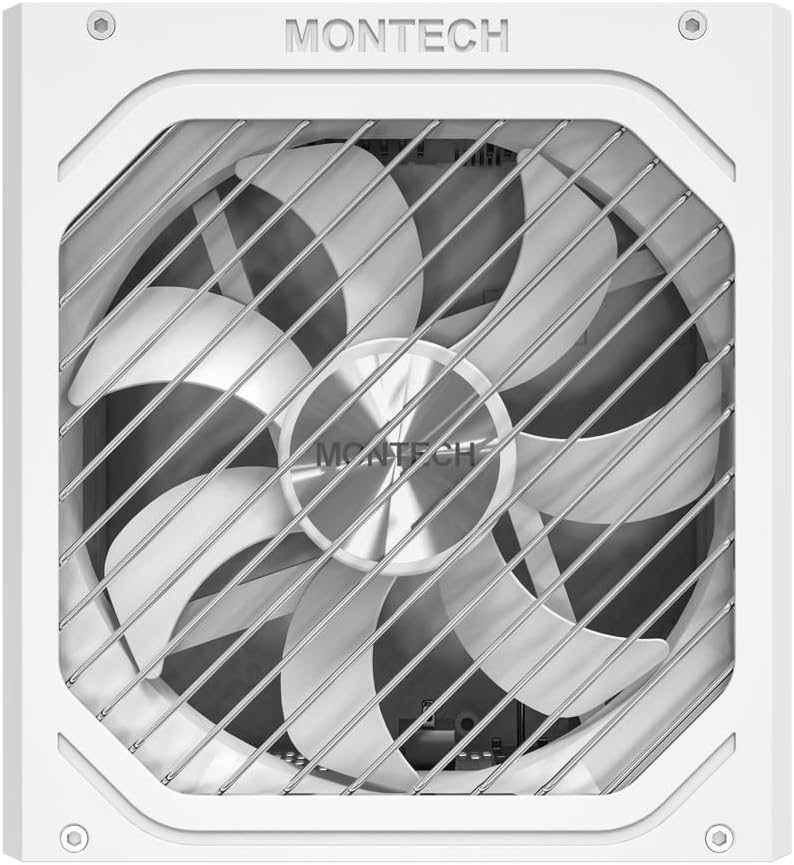 Montech Titan PLA 850W Power Supply Fan View