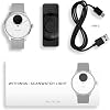 Withings ScanWatch Light - Hybrid Smartwatch, 24/7 Heart Monitoring, Activity Tracking, Cycle Tracking, Sleep Monitoring, Connected GPS, 30-Day Battery Life, Android & Apple Compatible, HSA/FSA
