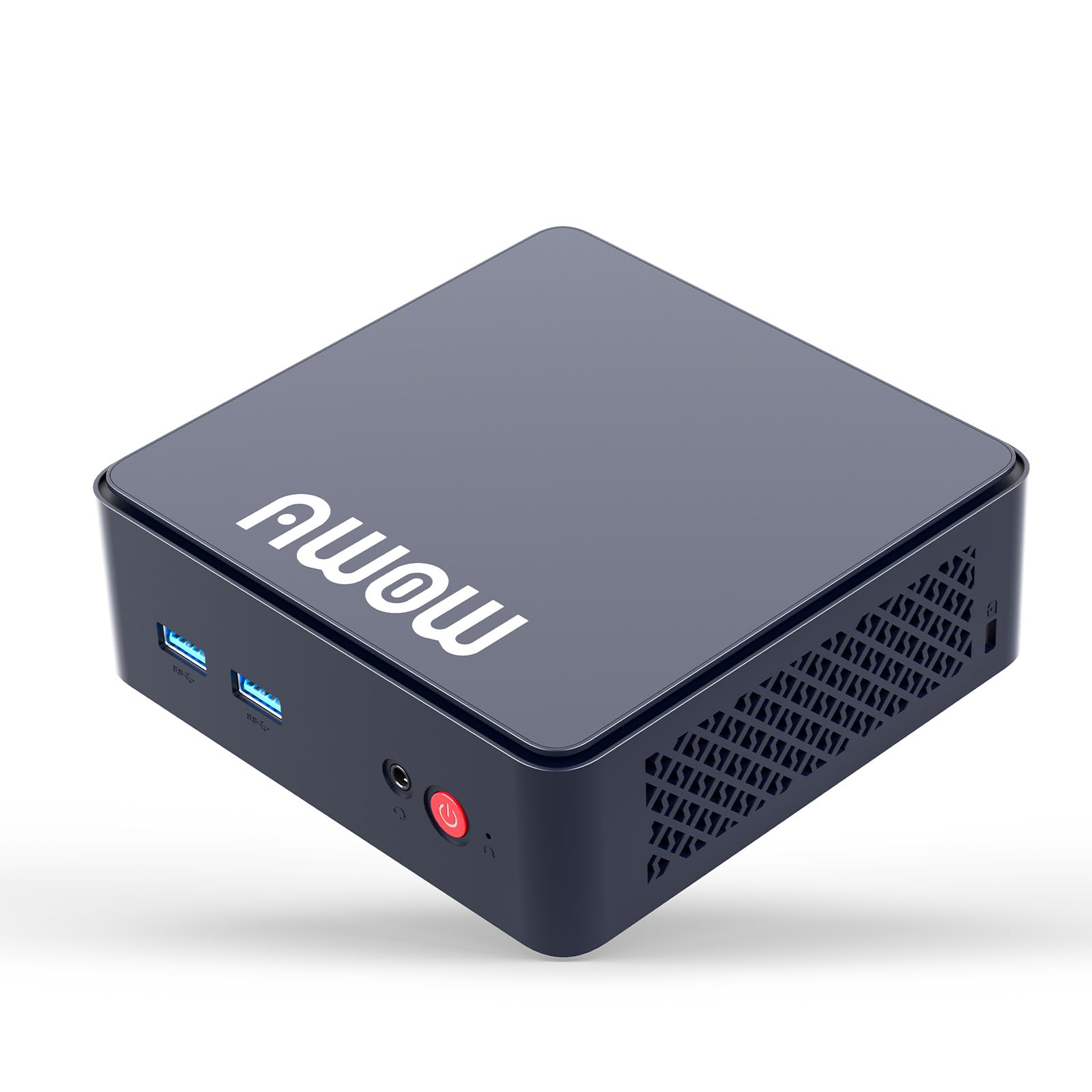 AWOW AK10 Pro Mini PC, Intel 12a Generazione N100 (fino a 3,4GHz), 16GB RAM DDR4, 512GB PCIe SSD, Mini Computer Desktop con Doppio Display 4K/USB3.2/WiFi 5/BT5.2/Ethernet Gigabit per Casa/Ufficio