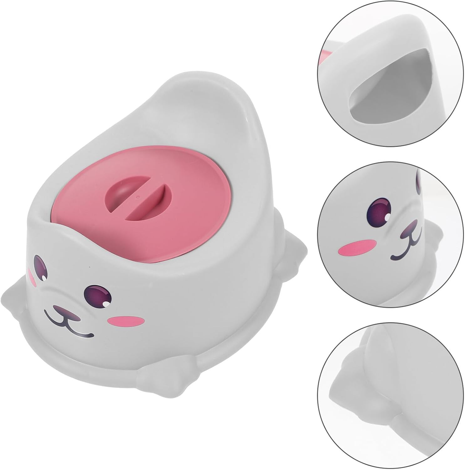 Portable Potty Chair with Cover Lightweight Training Toilet Seat for Boys and Convenient Travel and Home Use Easy to Clean Small