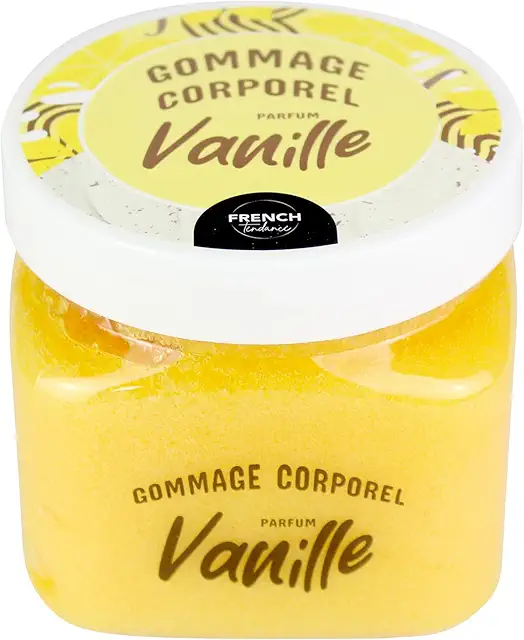 Gommage Corporel Vanille - Exfoliant Doux pour Tous Types de Peau - 470g