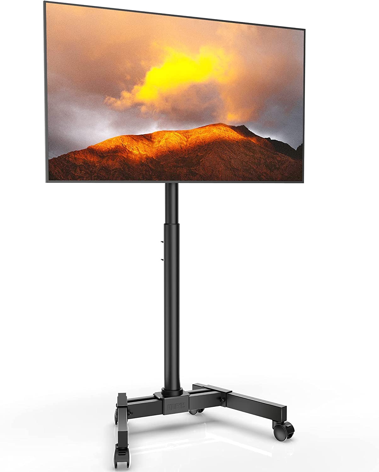FITUEYES TV Stand with Wheels for 13-42 inch LED LCD Flat Panel Screens/Computer Monitor Mount Stand Mobile Cart VESA 50x50mm to 200x200mm