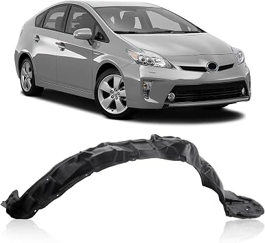 بطانة Perfit بطانة الرفارف الأمامية جانب الراكب الأيمن متوافق مع TOYOTA 2010-2015 Prius TO1249158 5387547030