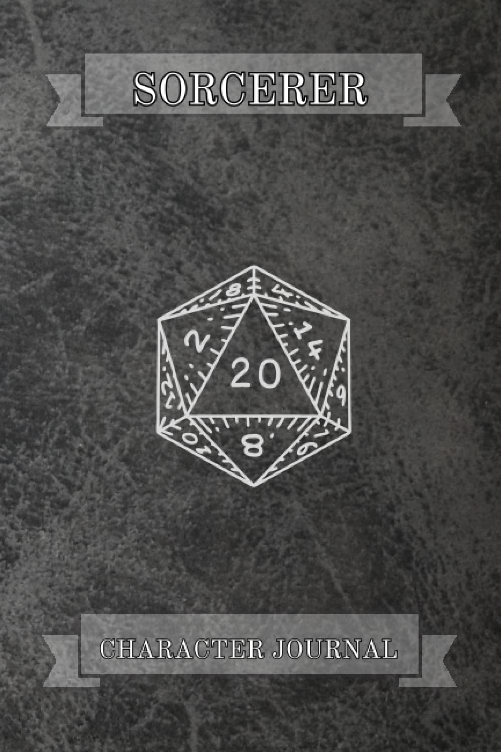 Sorcerer Character Journal: DnD, Pathfinder rpg, fantasy style role play games character journal
