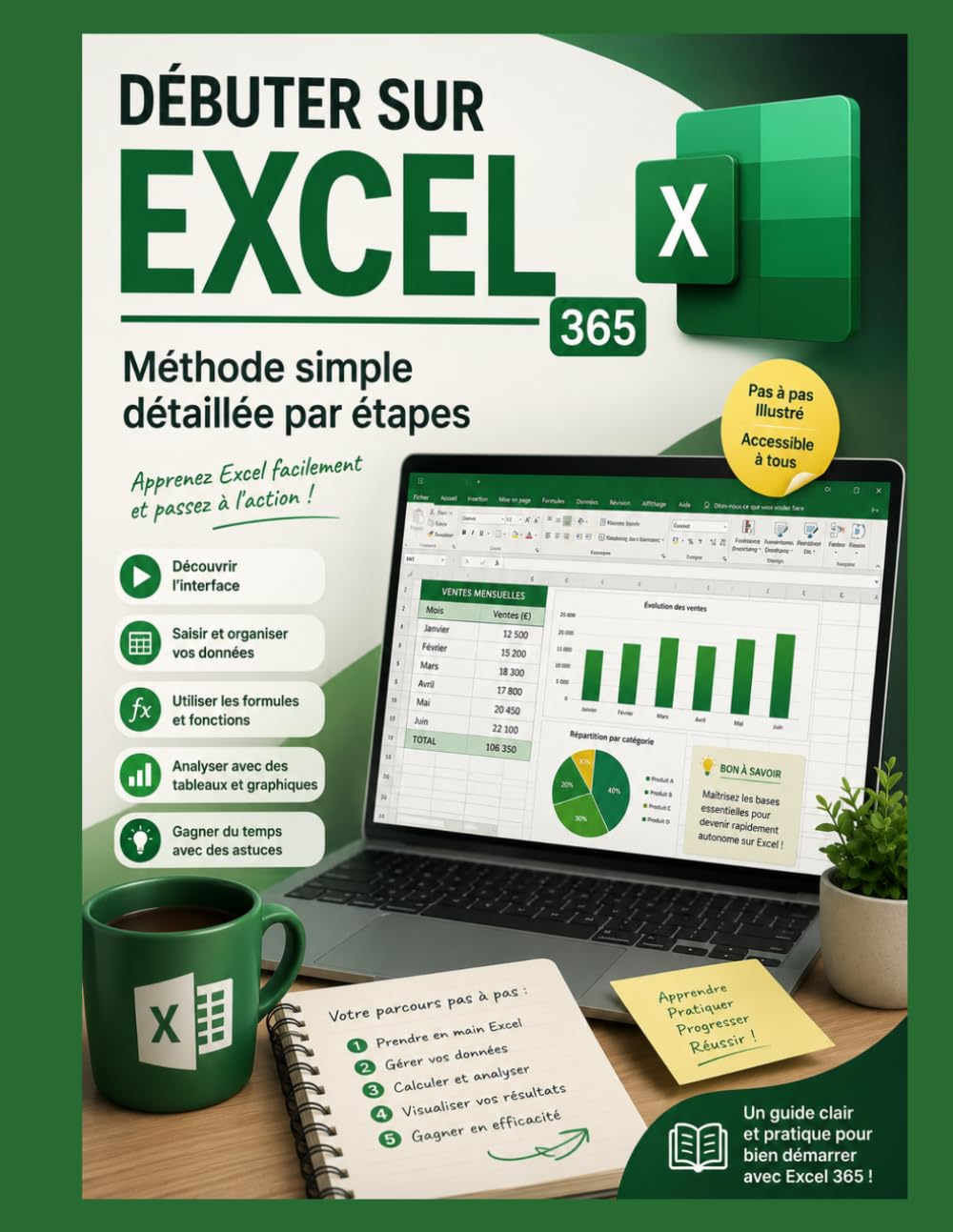 Débuter sur Excel 365: Méthode simple détaillée par étapes