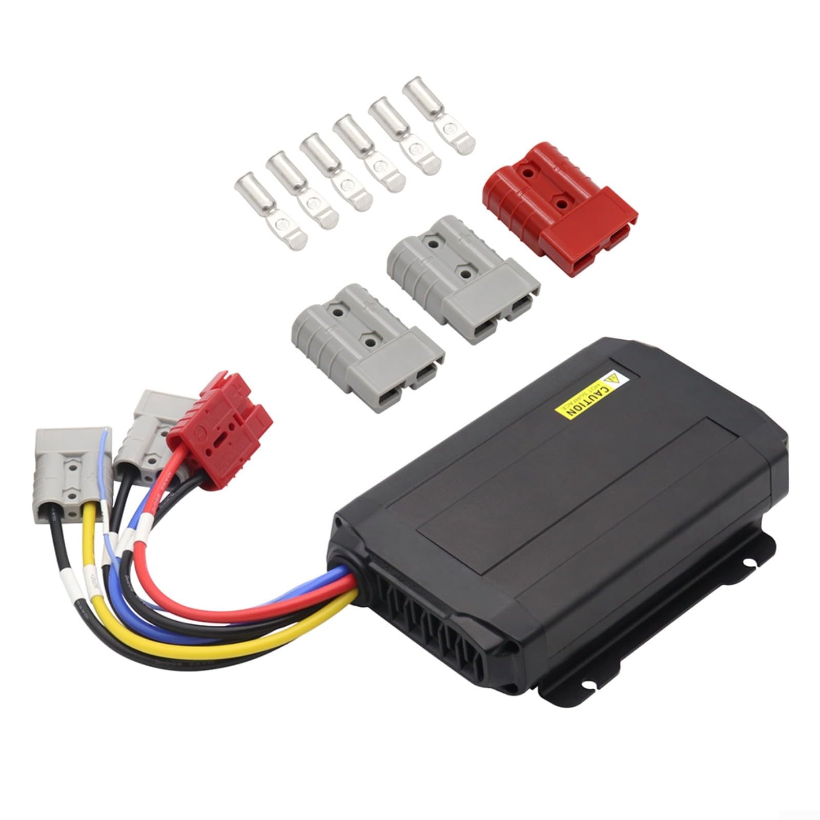 Bordnetz-Ladegerät 25A DC-DC Converter, für Solar MPPT & Alternator für charger für 12V/24V Systeme, für wohnmobil Camping Boot LKW IP54