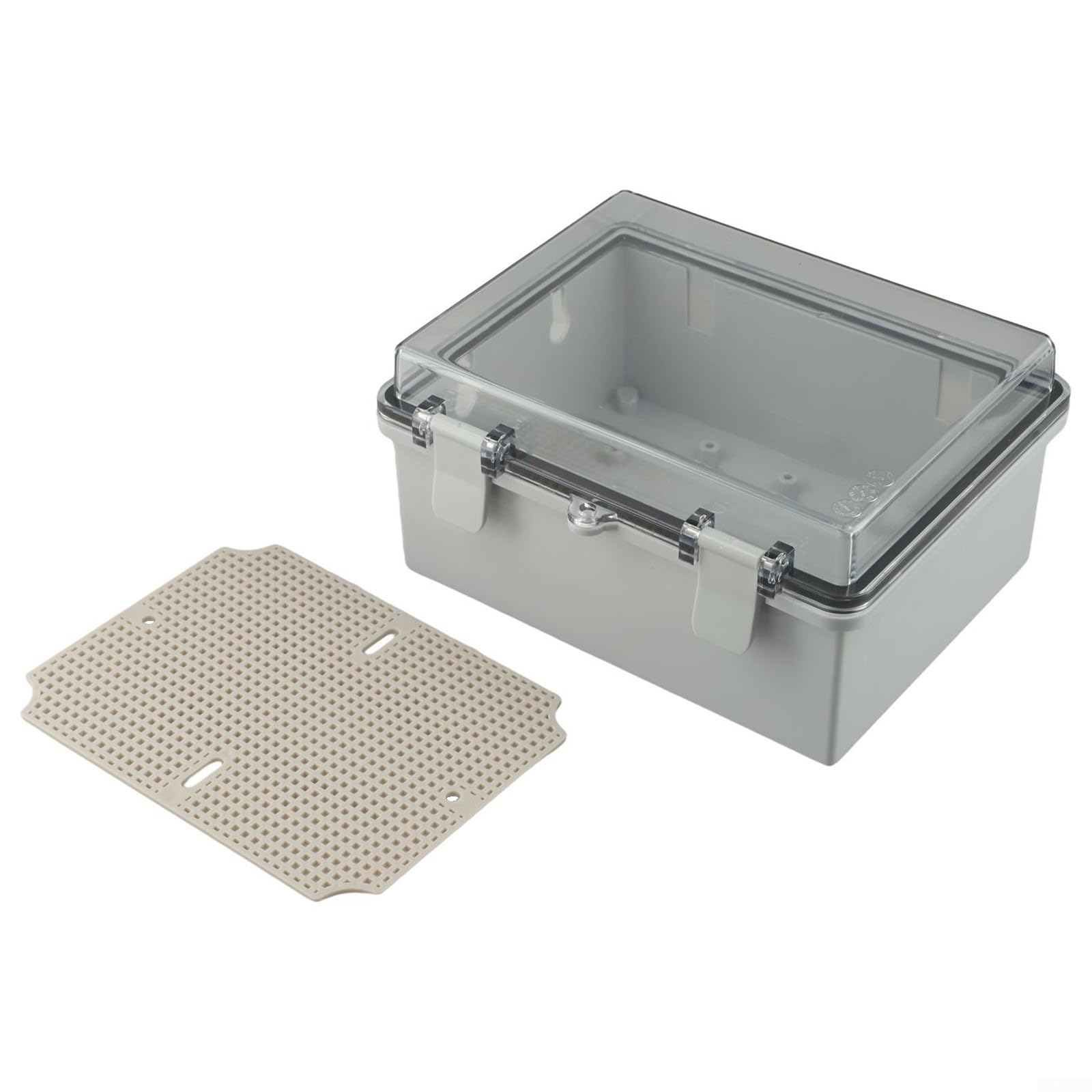 Cubierta protectora de enchufe, caja prueba exterior impermeable for exteriores, toma eléctrica pared resistente a la intemperie, alimentación conmutada