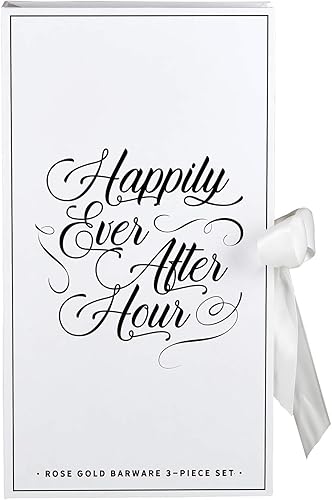 Miniatura 10 de Santa Barbara Design Studio Juego de regalo para beber artículos esenciales Sippin' Pretty caja de regalo de libro de cartón en blanco y negro, 3