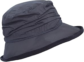 WALKER AND HAWKES - Womens Olive British Millerain Waxed Cotton Diana Country Hat