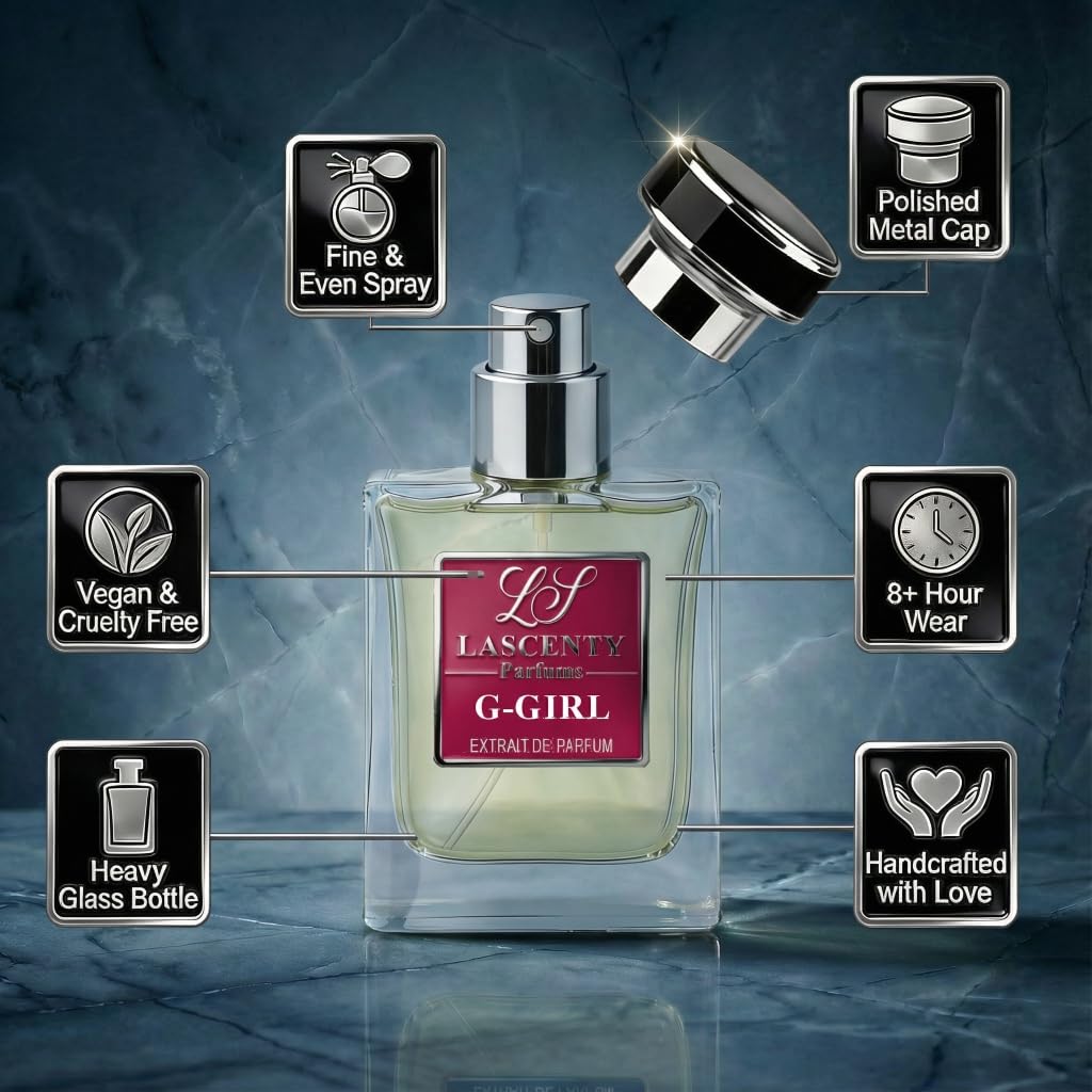 G-GIRL Inspired by the Iconic Blue Stiletto Fragrance, Sweet Floral Gourmand Perfume for Women, Long Lasting Intense Fragrance with Strong High Projection, 50 ml EDP - Image 8