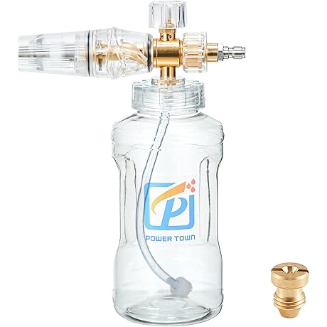 Professional Snow Foam Generator with 1.1mm Nozzle for Pressure Washers