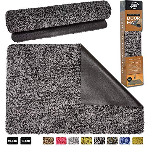 Kaluns Door Mat, Front Doormat, Super Absorbent Mud Mats, Doormats for Entrance Way