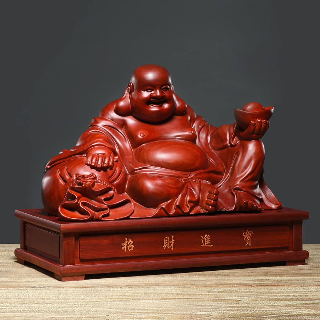 布袋像 Amazon.co.jp: 布袋様置物 七福神 布袋様 高級天然ツゲ木彫り