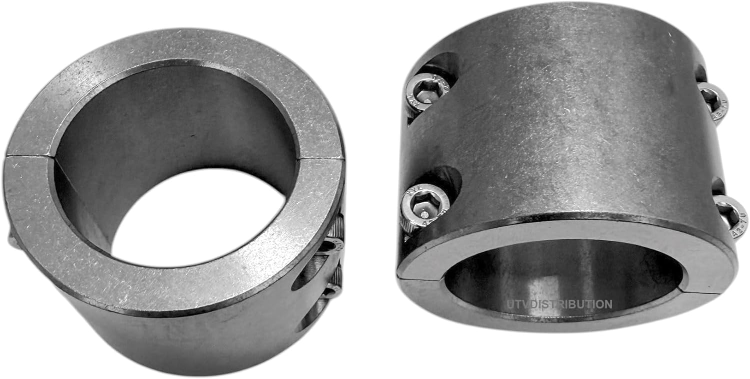 UTVDistribution Steel Tube Clamp 1-3/4" Clam Shell Roll Cage Adapter