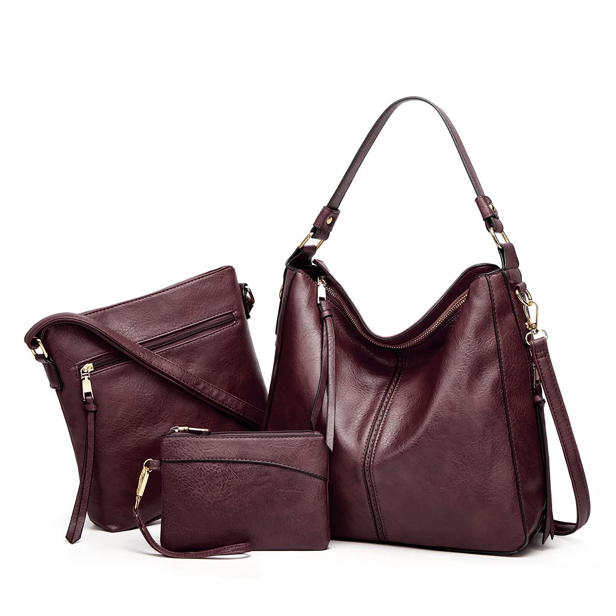 Pahajim Handtaschen und Geldbörsen Set Handtasche Damen Groß
