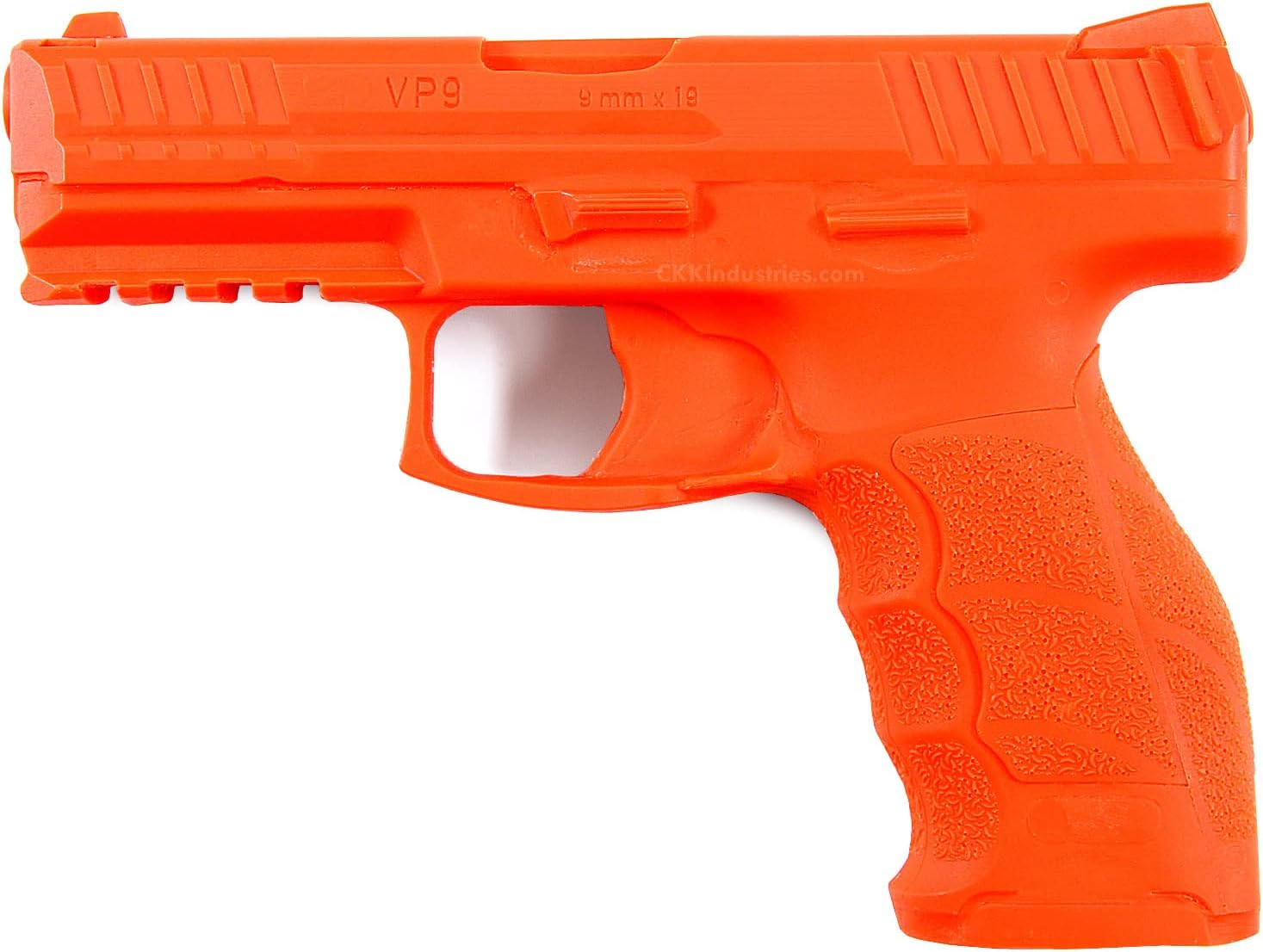 American Safety Trainer - (Compatible with H&K VP9) - Non-Functional Solid Polymer Gun - Blaze Orange - U.S.A. - Fits Model Specific Holsters