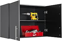 Vista 21 de Prepac Elite - Armario de pared de 32 pulgadas, gabinete de almacenamiento blanco, armario de baño, armario de despensa con 1 estante ajustable