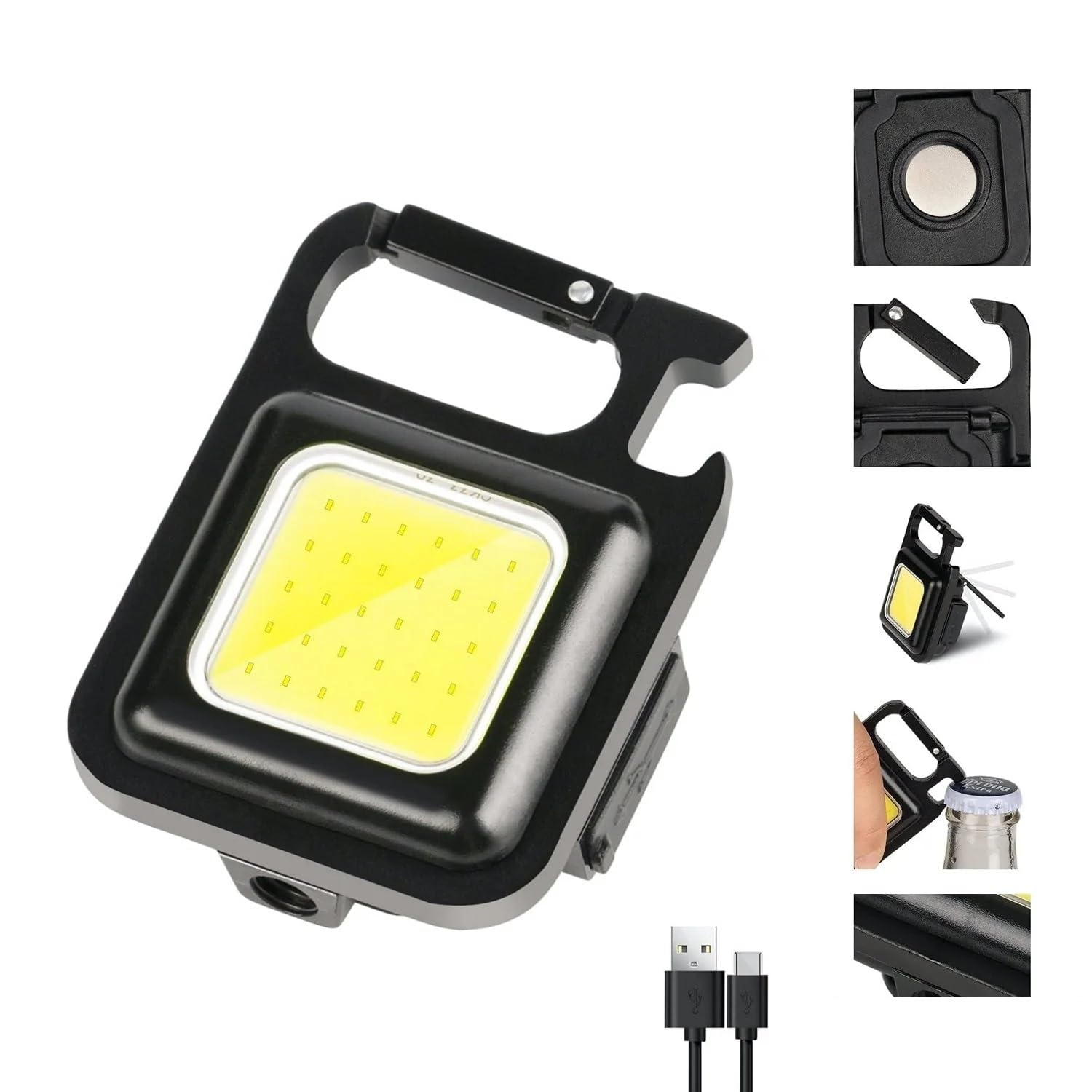 See full amazon price history chart for VS Metal Keychain Led Light 4 Hours Battery Life with Bottle Opener, Magnetic Base and Folding Bracket Mini Cob 800 Lumens Rechargeable Emergency Light (Square with 4 Modes), 800 Lumen VS Metal Keychain Led Light 4 Hours Battery Life with Bottle Opener, Magnetic Base and Folding Bracket Mini Cob 800 Lumens Rechargeable Emergency Light (Square with 4 Modes), 800 Lumen (B0D6WCD7ZN) Amazon Price History, Amazon Price Tracker