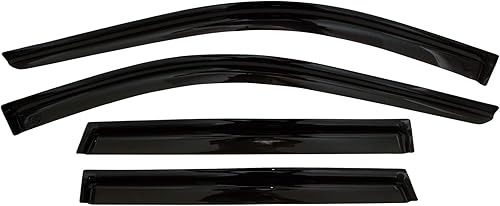 Miniatura 6 de Deflectores de visera lateral con cinta adhesiva para Jeep Grand Cherokee 2012 2013 2014 2015 2016 2017 2018 2019 2020