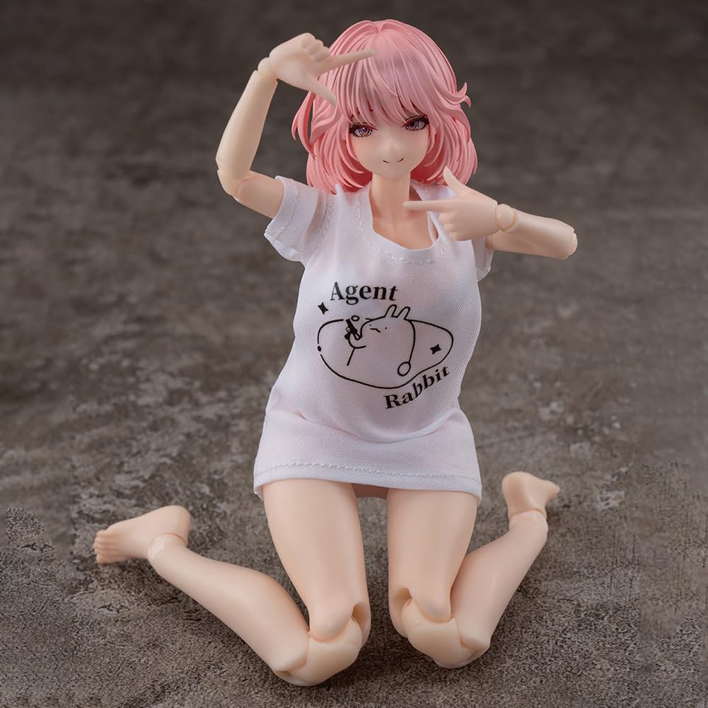 RA-01L Aileen-Loungewear-Figur, Anime, bewegliche Actionfigur, 15 cm, originelles Mädchenmodell, Statue, Sammlung, Desktop-Ornamente