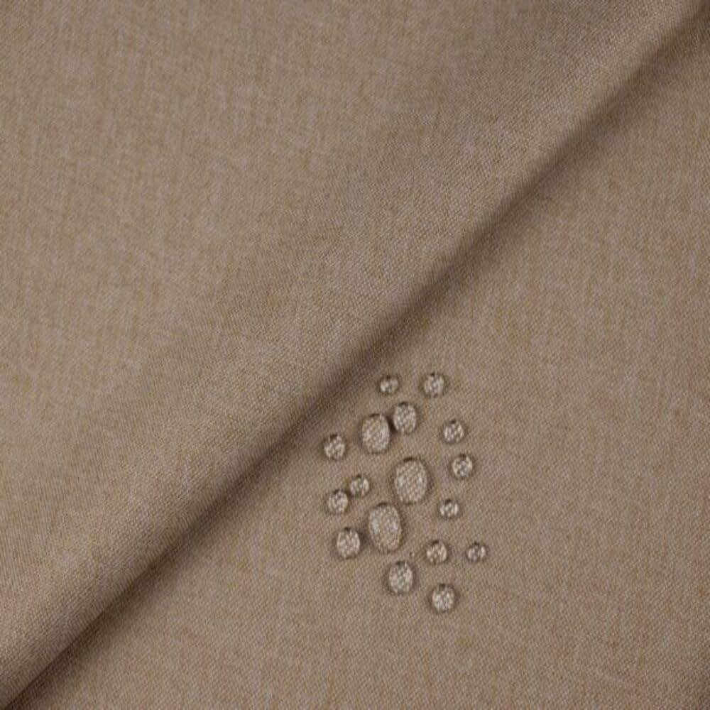 Fabrics-City beige melange tessuto nylon CORDURA impermeabile leggero 200g/m² per zaini, abbigliamento destro, attrezzature outdoor, robusto e resistente, 5590