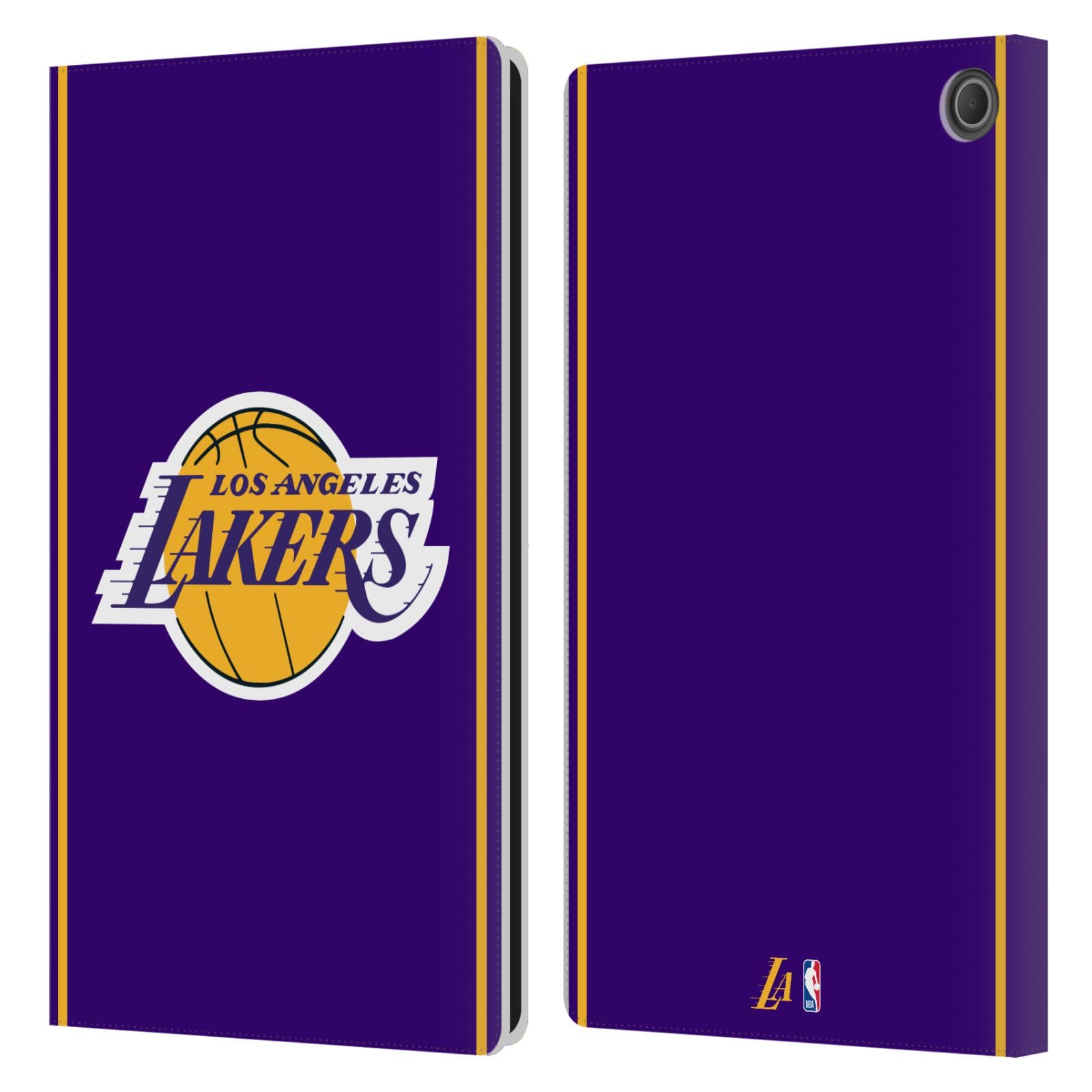 Étui Portefeuille Lakers avec Support Visionnage pour Fire Max 11