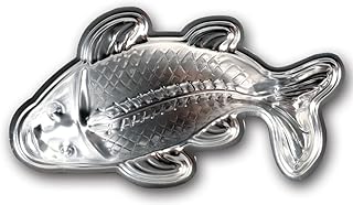 3D Aluminum alloy carp cake bakeware, fondant cake decoration bakeware, fish-shaped cake mold