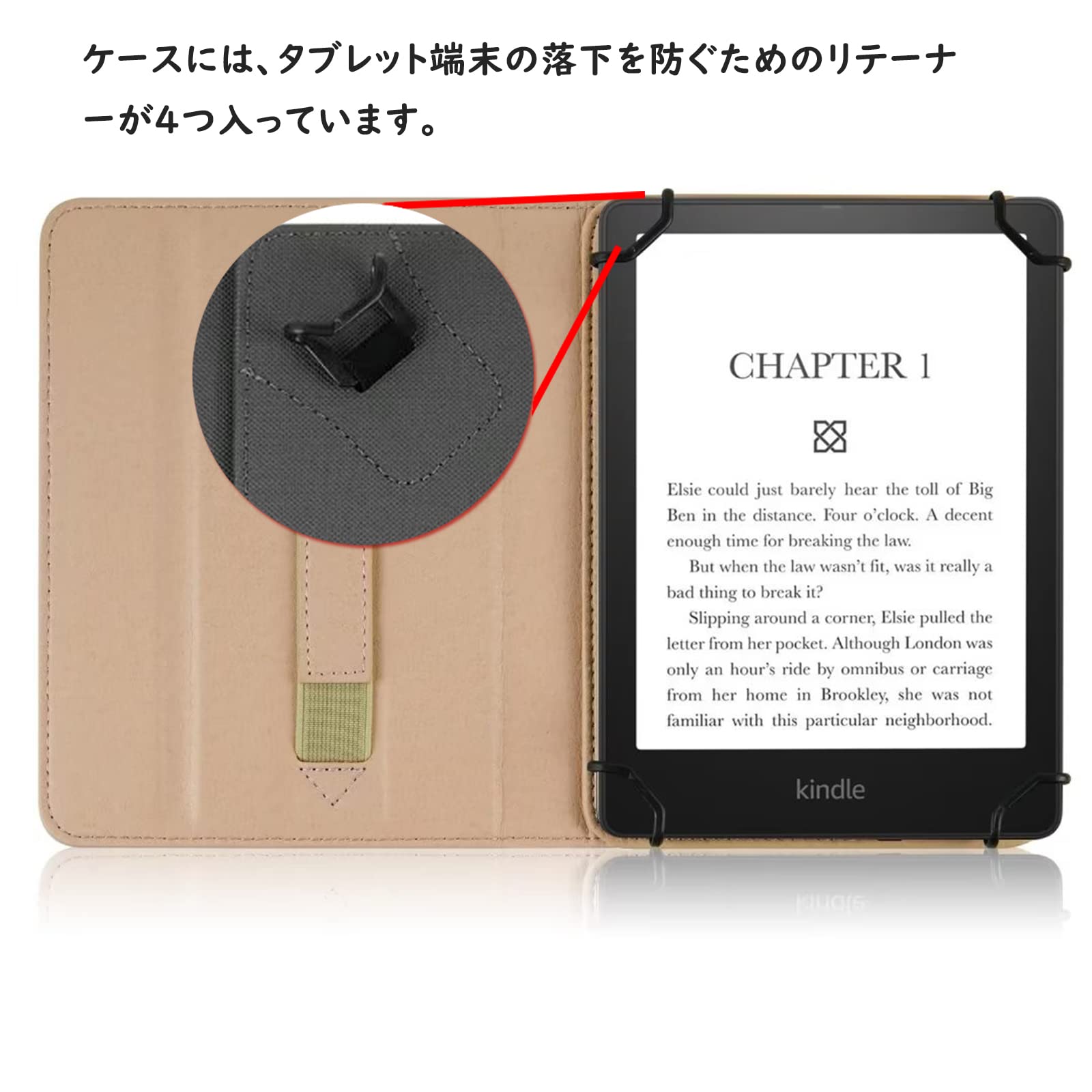 Amazon.co.jp: Doo Kindle 第11世代 6インチ用 タブレットケース