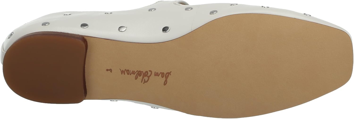 Sam Edelman Women's Michaelastud Bright White 10 Medium - Image 4