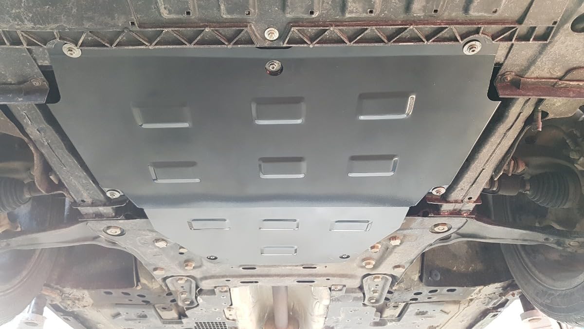 Protección de motor metálica compatible con Renault Kangoo.