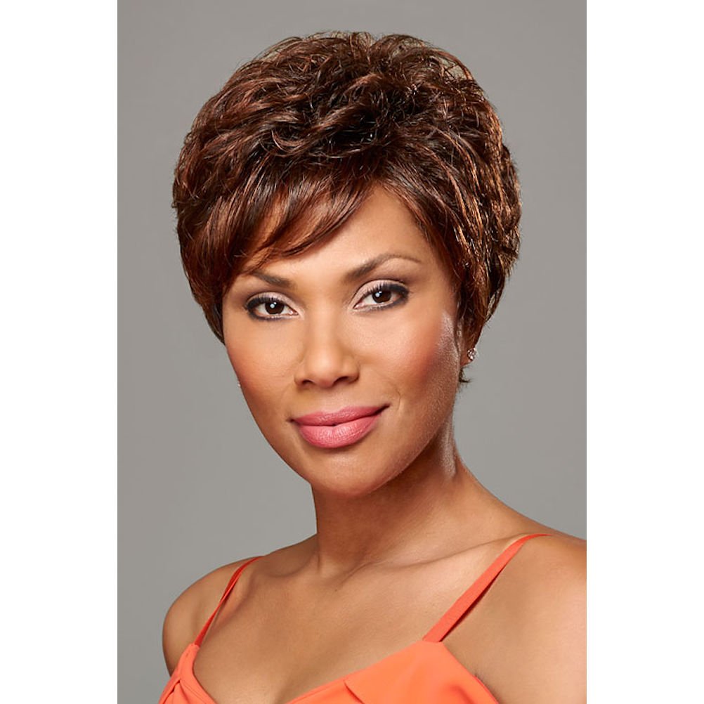 Henry Margu (Bonnie - Synthetic Front Lace Wig in 12H 12H (Golden Brown) / (Light Gold Blonde) Highlights