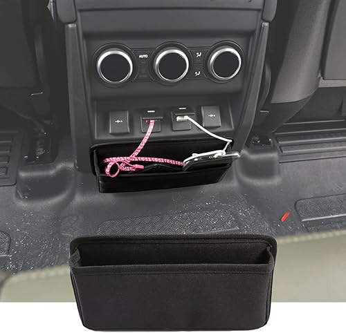 Marco de salida de aire acondicionado trasero de tela negro para Land Rover Defender 2004-2022 accesorios de coche (para Defender 2020-2022, estilo