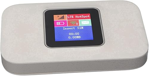 Miniatura 7 de GOTOTOP Wifi 4G de bolsillo, enrutador portátil ligero con ranura para micro tarjeta, velocidad de 300 Mbps para viajes, hogar y conexiones de